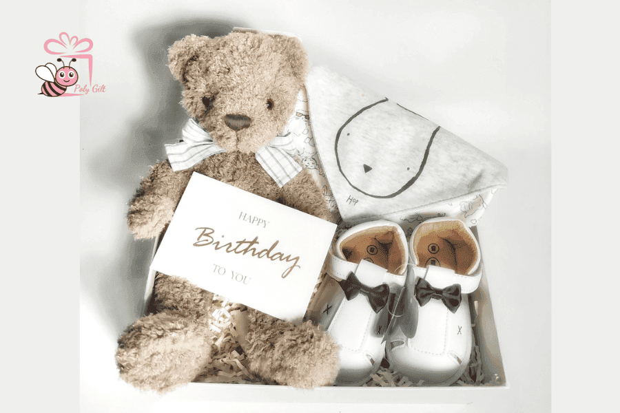 Set Quà Tặng Đầy Tháng Cho Bé trai siêu đang yêu