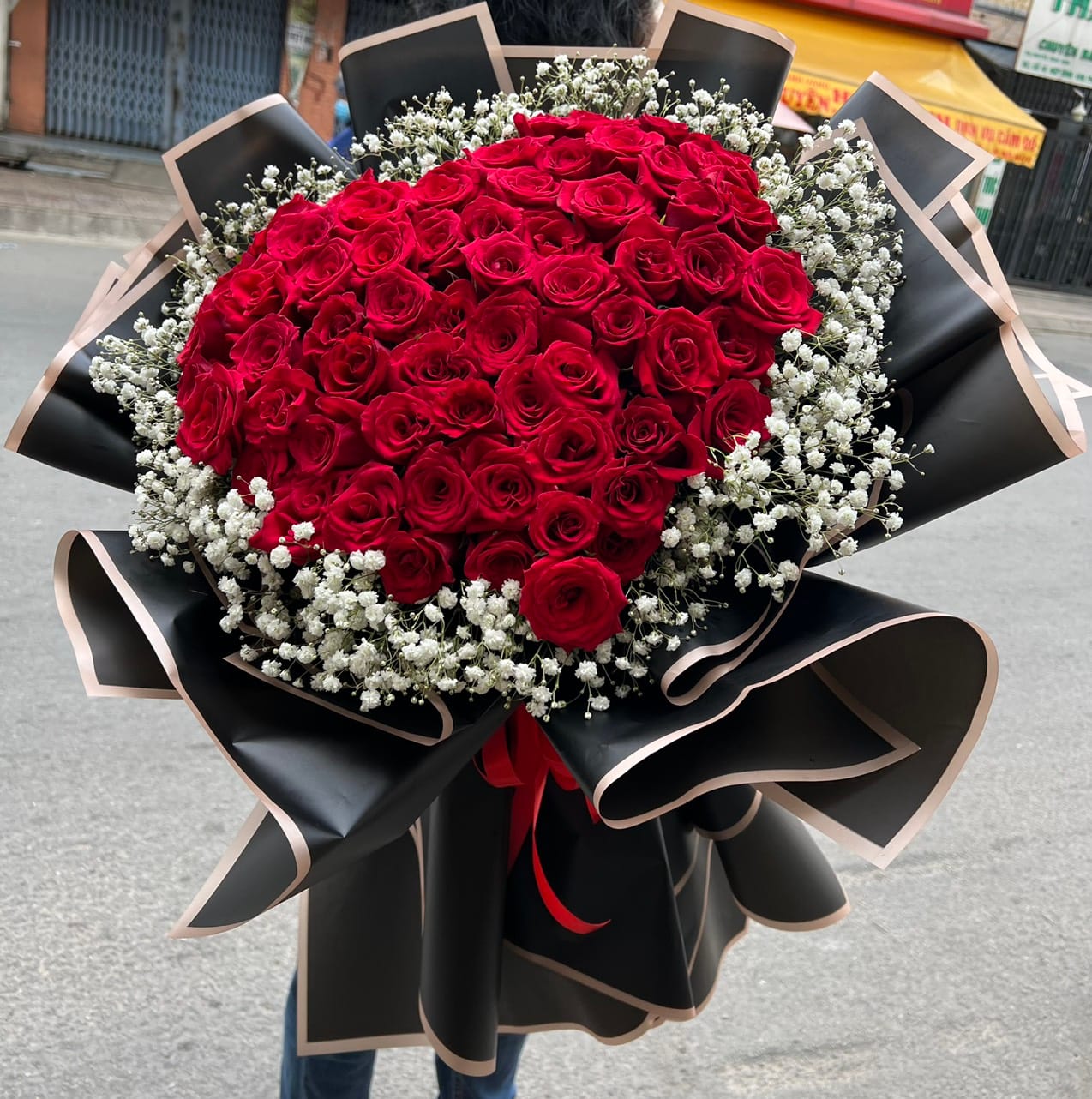 Hoa Hồng quà tặng Valentine-POLYGILT